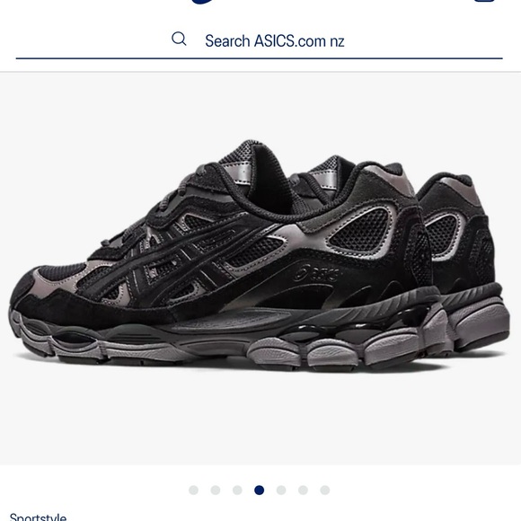 ASICS Black/Graphite sneakers - Picture 2 of 8